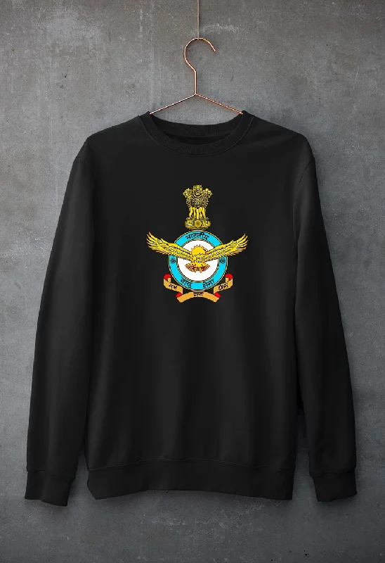 Indian Air Force Army Unisex Sweatshirt for Men/Women Hoodie with Ribbed Cuffs Snug Fit Comfort Indian Air Force Army Unisex Sweatshirt for Men/Women Hoodie with Ribbed Cuffs Snug Fit Comfort
