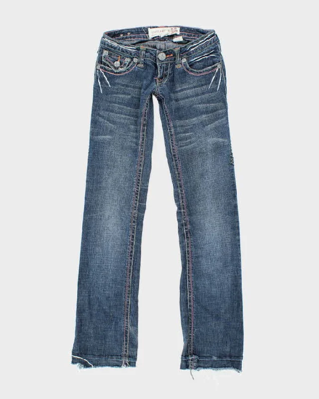 Y2k 00s Laguna Beach Jeans - W25 L30 Fashionable Relaxed Fit Denim