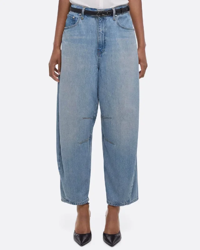 Cocoon Jeans Chic Rip-Detail High-Waist Jeans