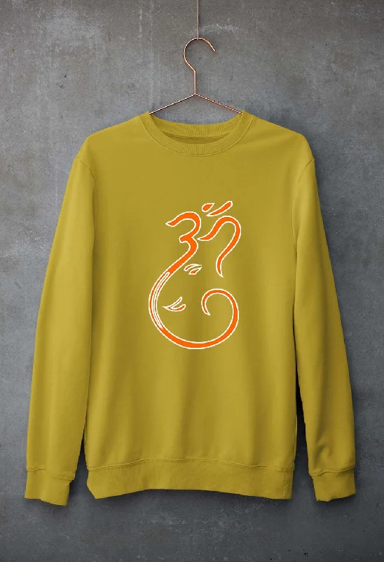 Ganpati JI(Ganesh) Unisex Sweatshirt for Men/Women Hoodie with Double Zipper Versatile Adjustable