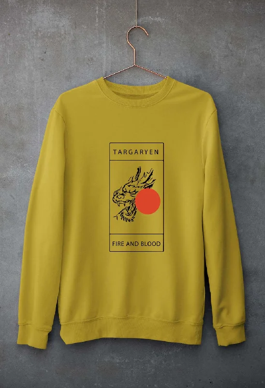 House Targaryen (GOT) Unisex Sweatshirt for Men/Women Hoodie Crop Top Short Trendy