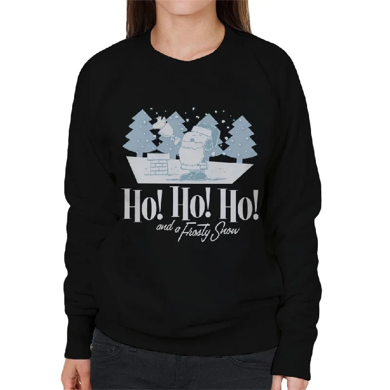 Peanuts Christmas Snoopy Ho Ho Ho And A Frosty Snow Women's Sweatshirt Hoodie with Tie-Dye Psychedelic Retro Peanuts Christmas Snoopy Ho Ho Ho And A Frosty Snow Women's Sweatshirt Hoodie with Tie-Dye Psychedelic Retro