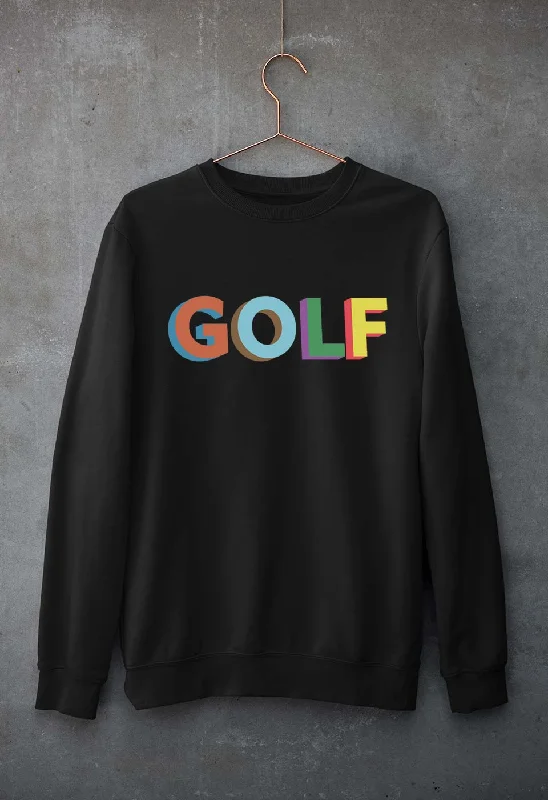 Golf Unisex Sweatshirt for Men/Women Hoodie with Frayed Bohemian Relaxed