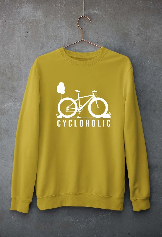 Cycloholic Unisex Sweatshirt for Men/Women Hoodie with Mesh Breathable Sporty