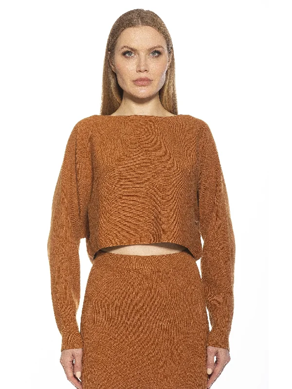 Kenzie Sweater Beaded Sweater Sequined Faux Fur