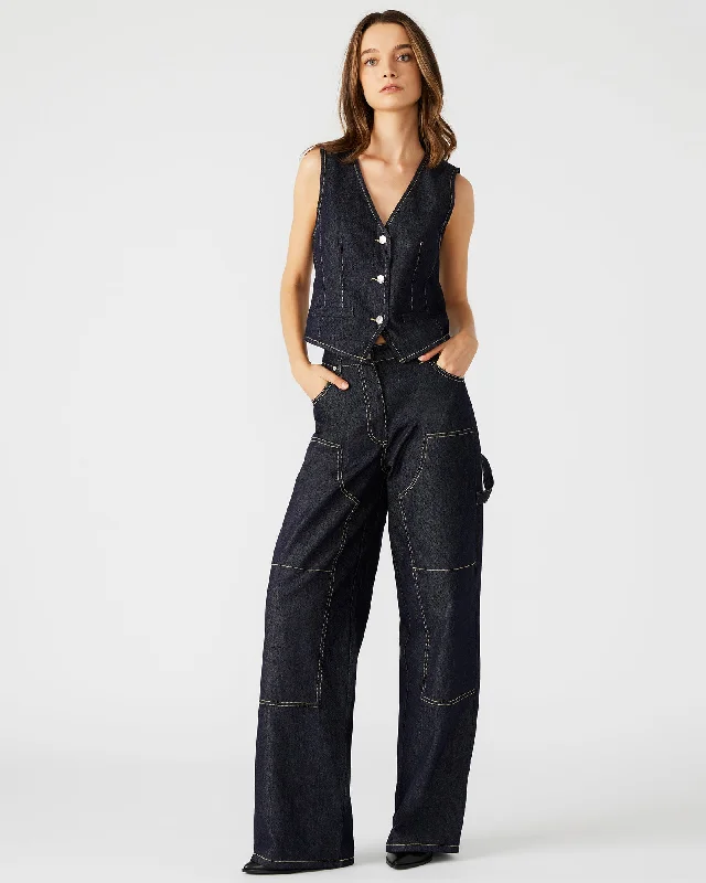 ASHYLA JEAN Fashionable Raw Edge Jeans