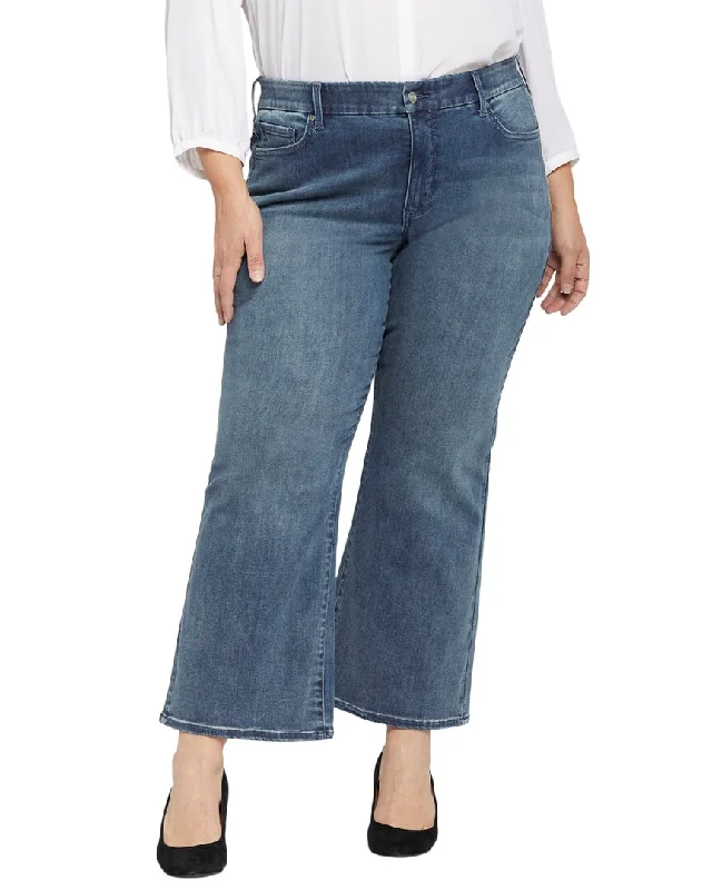 Nydj Plus Waist Match Relaxed Flare Jean Stylish Relaxed Fit Skinny Jeans