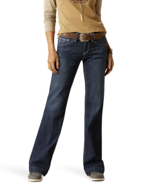 Ariat Mid Rise Camila Jeans Cozy Relaxed Fit Denim Jeans