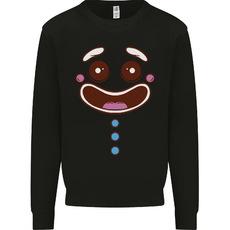 A Gingerbread Man Mens Sweatshirt Jumper Graphic Hoodie Design Print