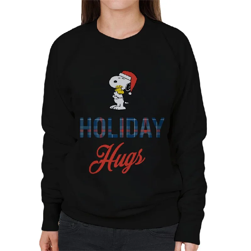Peanuts Christmas Love Snoopy Holiday Hugs Women's Sweatshirt Hoodie with Emblem Brand Identity Peanuts Christmas Love Snoopy Holiday Hugs Women's Sweatshirt Hoodie with Emblem Brand Identity