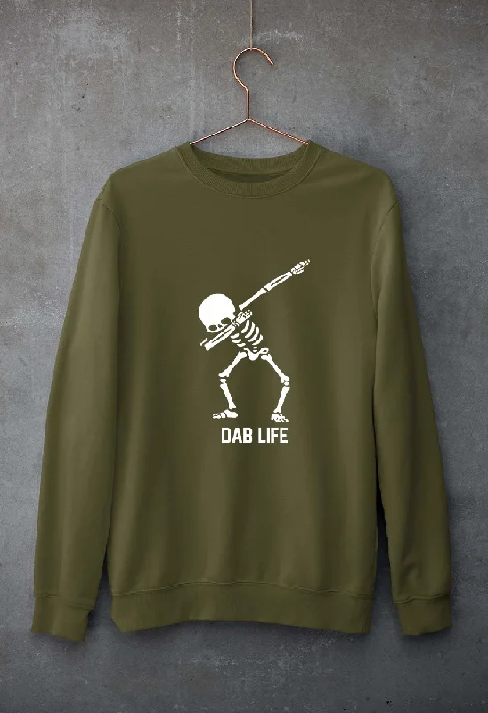 Dab Life Unisex Sweatshirt for Men/Women Oversized Hoodie Comfort Casual