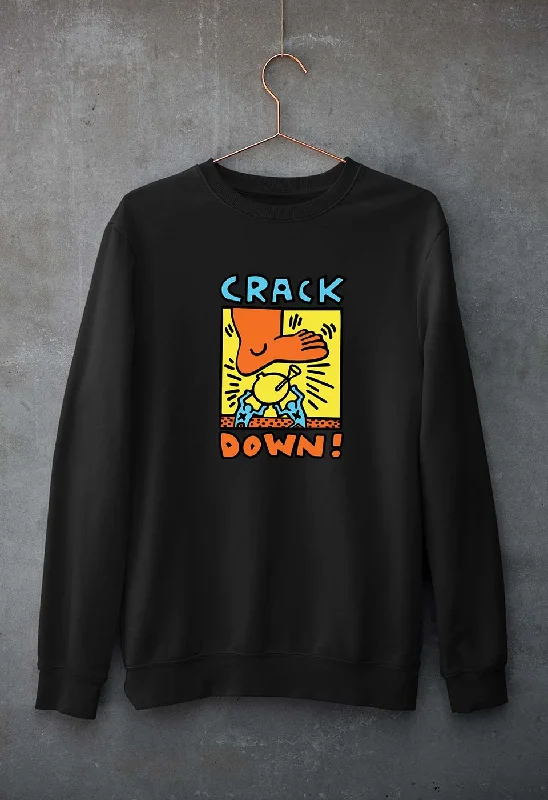 Keith Haring Unisex Sweatshirt for Men/Women Hoodie with Strings Custom Fit Adjustable