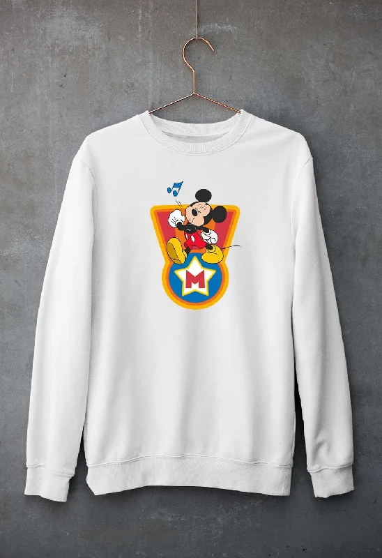 Mickey Mouse Unisex Sweatshirt for Men/Women Hoodie with Pattern Geometric Abstract