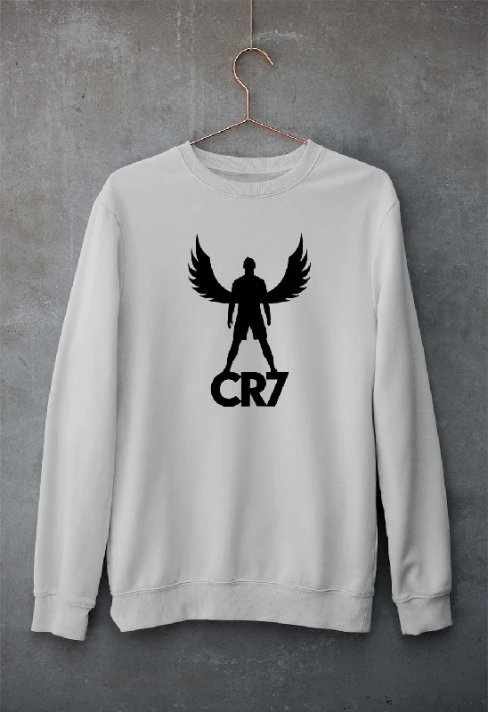 Cristiano Ronaldo CR7 Unisex Sweatshirt for Men/Women Hoodie with Pastel Soft Subtle Cristiano Ronaldo CR7 Unisex Sweatshirt for Men/Women Hoodie with Pastel Soft Subtle
