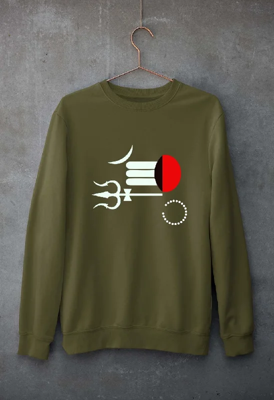 Mahakal Mahadev Bholenath Shiva Shivji Unisex Sweatshirt for Men/Women Hoodie with Emblem Brand Identity Mahakal Mahadev Bholenath Shiva Shivji Unisex Sweatshirt for Men/Women Hoodie with Emblem Brand Identity