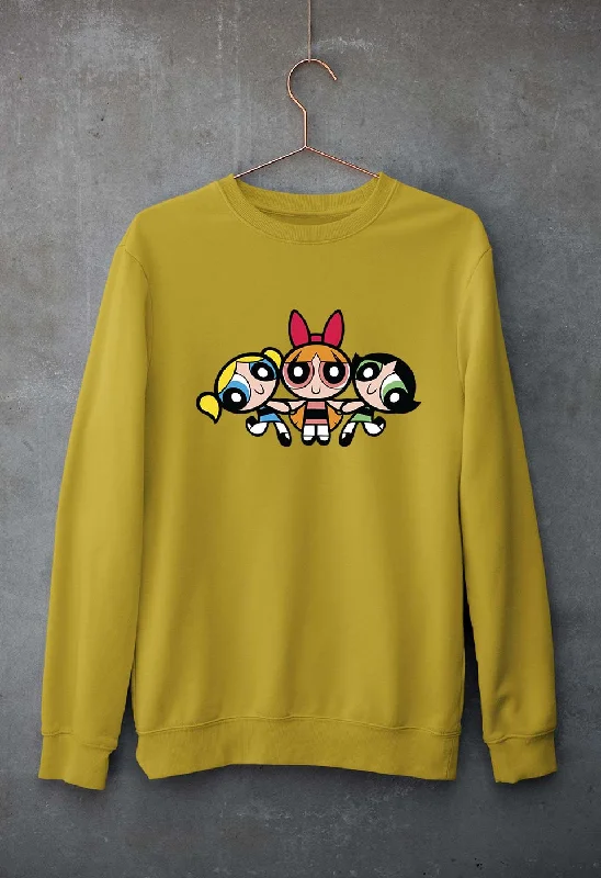 Powerpuff Girls Unisex Sweatshirt for Men/Women Hoodie with Slit Hem Functional Movement Powerpuff Girls Unisex Sweatshirt for Men/Women Hoodie with Slit Hem Functional Movement