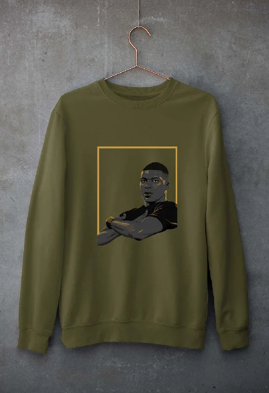 Kylian Mbappé Unisex Sweatshirt for Men/Women Hoodie with Cropped Fit Short Trendy