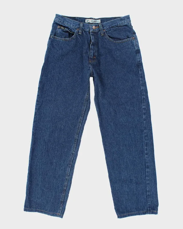 Vintage Lee Dark Wash Jeans - W32 L29 Comfortable Drawstring Waist Jeans