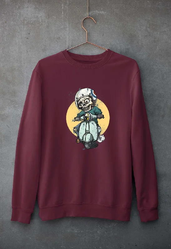 Skull Unisex Sweatshirt for Men/Women Hoodie with Button Classic Timeless