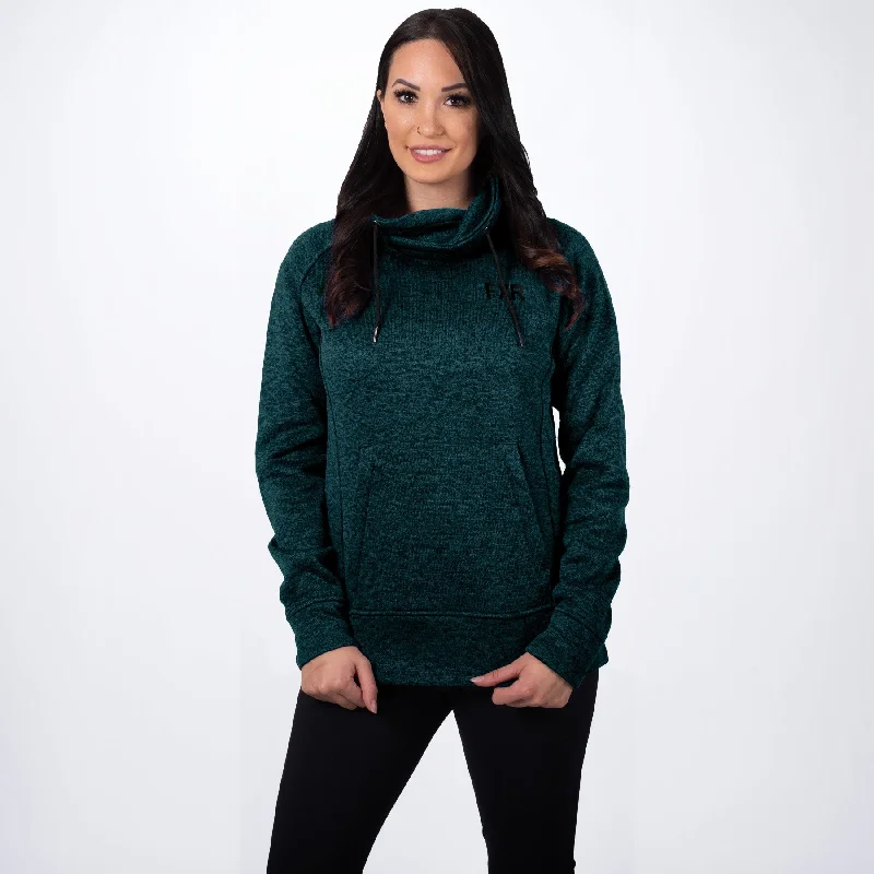 Women's Ember Sweater Pullover Silk Blend Satin Velvet