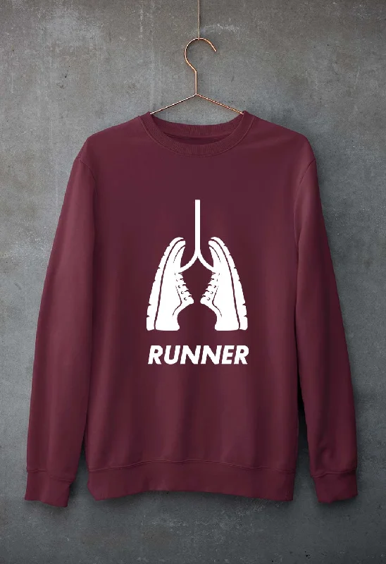 Runner Running Unisex Sweatshirt for Men/Women Hoodie with Magnetic Closure Innovative Modern