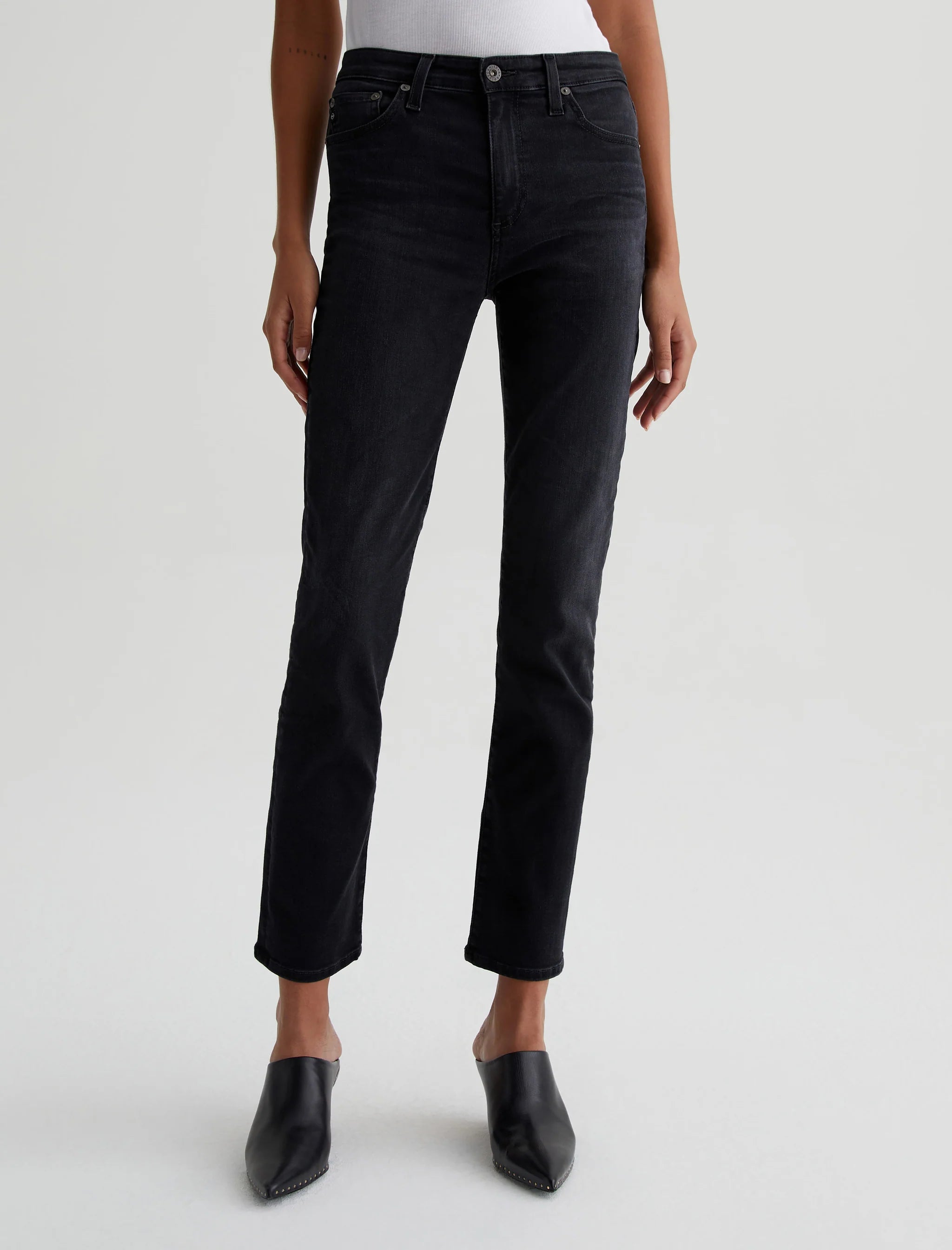 Mari City Jeans Trendy Paperbag Waist Jeans