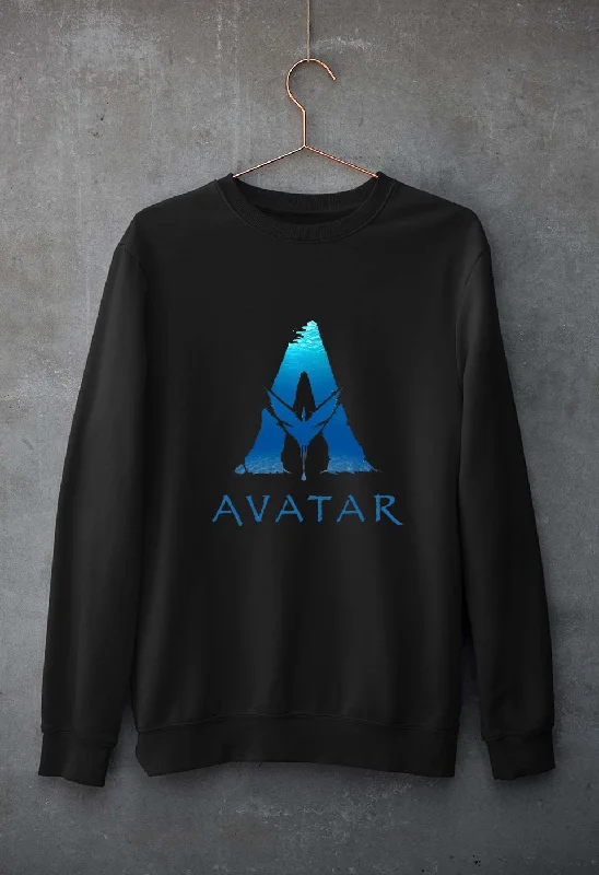 Avatar Unisex Sweatshirt for Men/Women Hoodie with Puffed Sleeves Voluminous Trendy