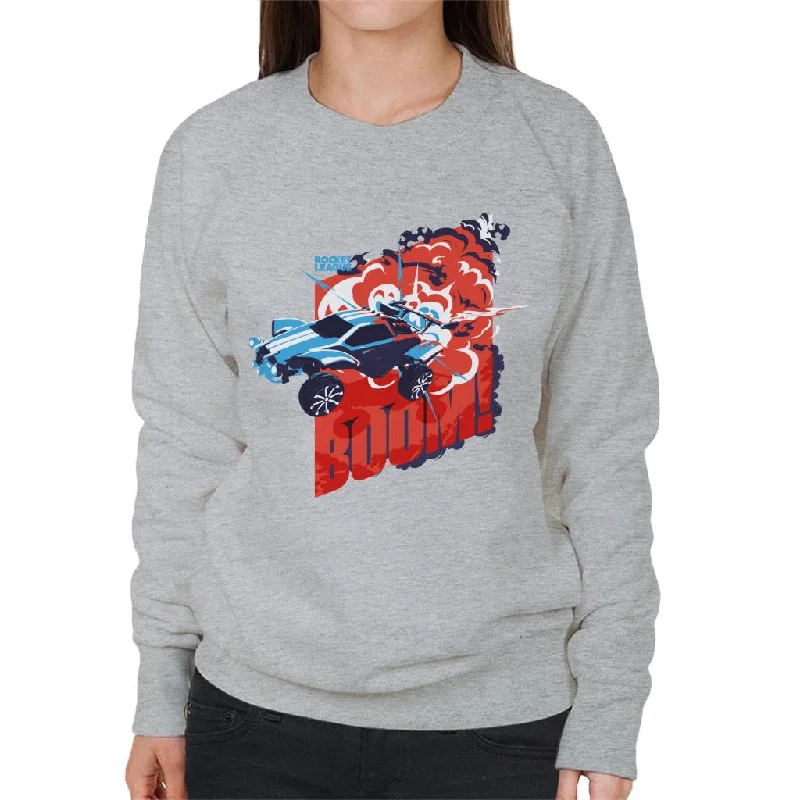 Rocket League The Octane Boom Women's Sweatshirt Hoodie with Strings Custom Fit Adjustable