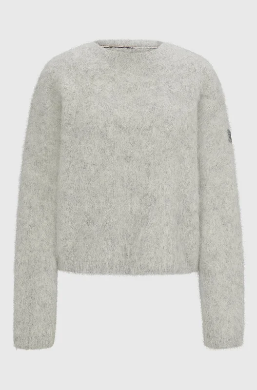 Boss Pearl Luxury Knitwear Jumper Layered Multi-layer Single Layer