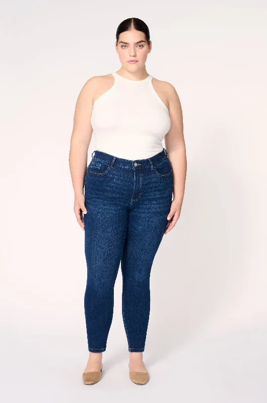 JFK PLUS - SKINNY JEANS | TWILIGHT Casual Straight-Leg Jeans