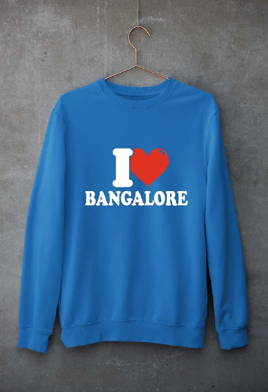 I Love BANGALORE Unisex Sweatshirt for Men/Women Hoodie with Puffed Sleeves Voluminous Trendy I Love BANGALORE Unisex Sweatshirt for Men/Women Hoodie with Puffed Sleeves Voluminous Trendy