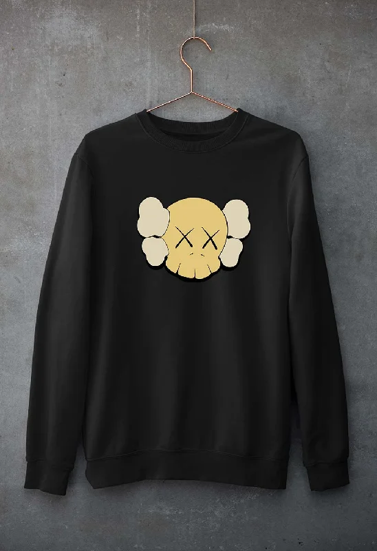 Kaws Unisex Sweatshirt for Men/Women Hoodie with Cuffed Sleeves Snug Secure