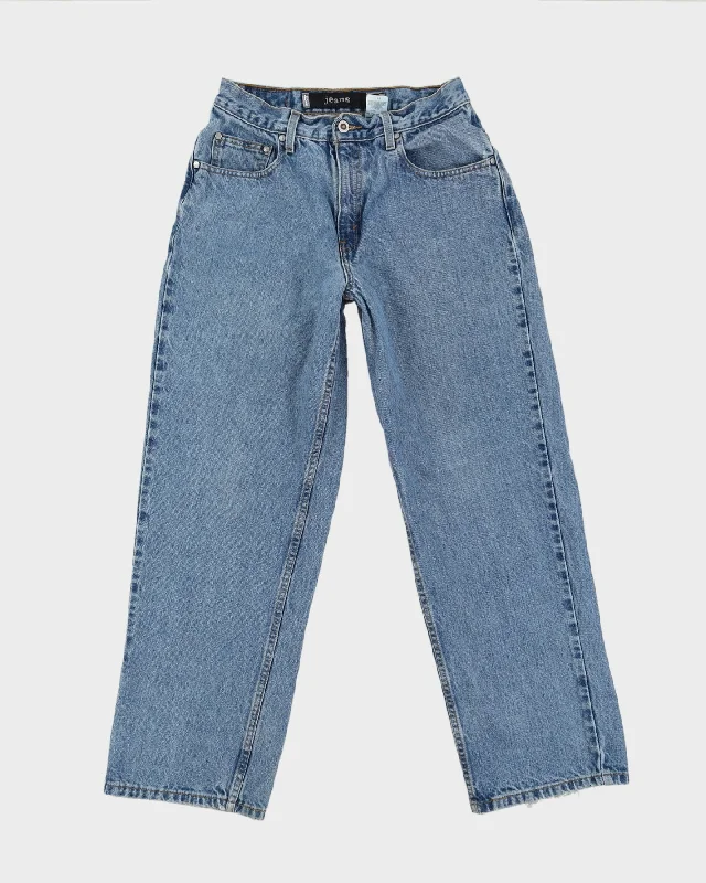 Vintage 80s Levi's SilverTab Blue Light Washed Jeans - W29 L31 Chic Ripped Jeans