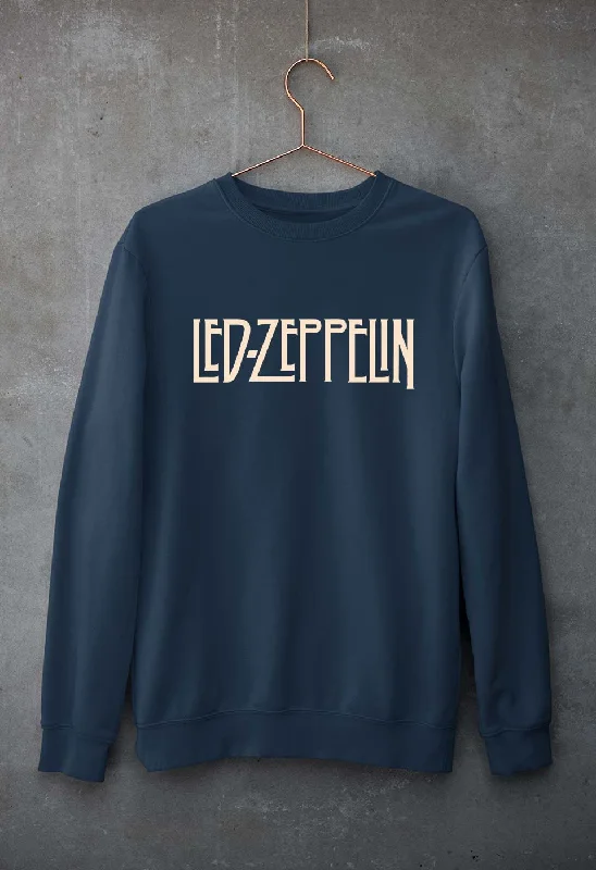 Led Zeppelin Unisex Sweatshirt for Men/Women Hoodie with Batwing Sleeves Loose Dramatic