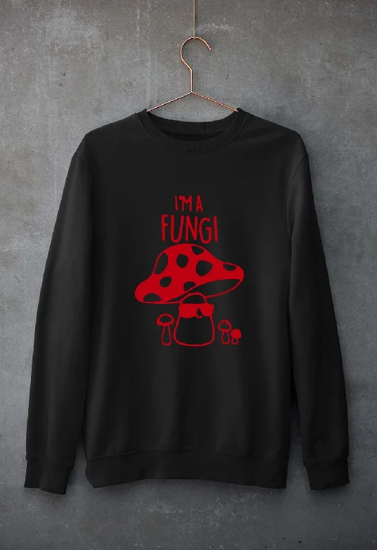 Mushroom Unisex Sweatshirt for Men/Women Hoodie with Print Artistic Unique