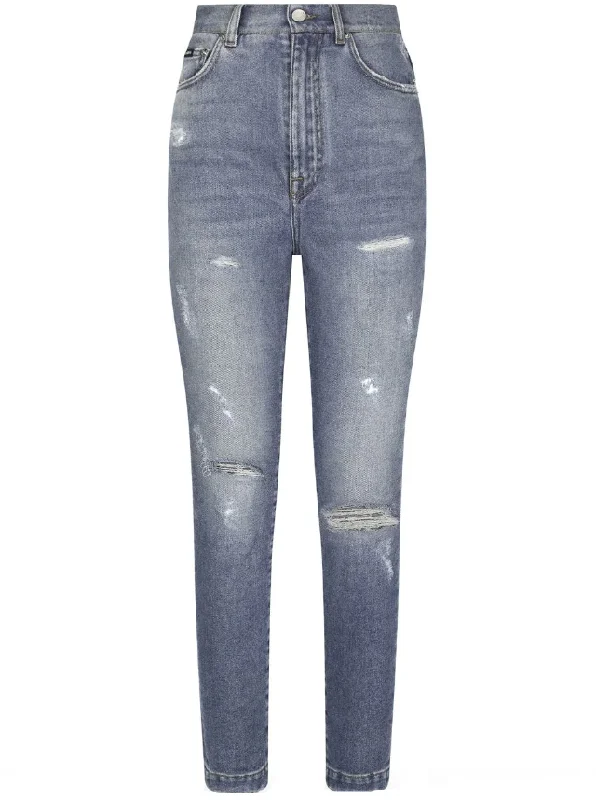 Dolce & Gabbana Grace jeans with ripped details Fashionable Bootcut Jeans