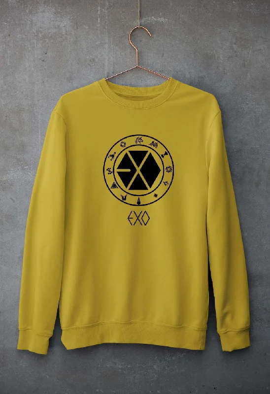 EXO Unisex Sweatshirt for Men/Women Hoodie with Slim Fit Tailored Modern