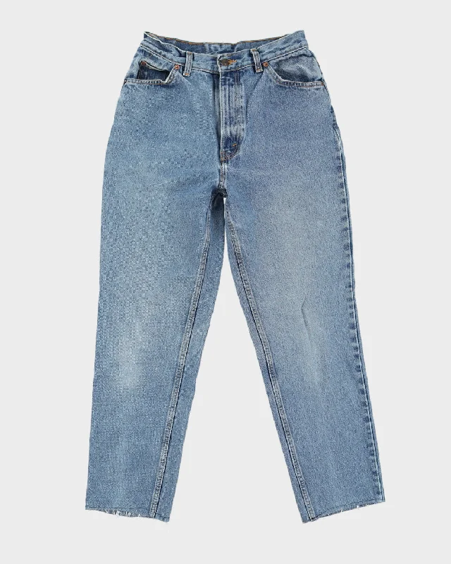 Vintage 80s Levi's Orange Tab Blue Jeans - W28 L28 Fashionable Bootcut Jeans
