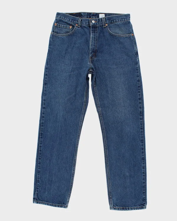 Vintage Levi's 505 Jeans - W34 L31 Trendy Bootcut High-Waisted Jeans