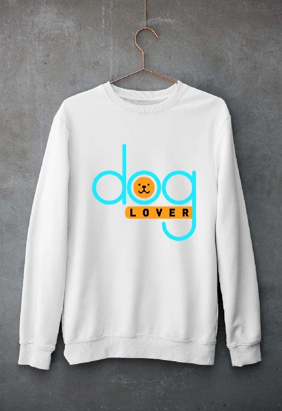 Dog Lover Unisex Sweatshirt for Men/Women Hoodie with Hem Embroidery Detailed Premium