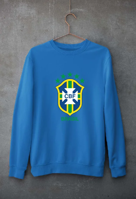 Brazil Football Unisex Sweatshirt for Men/Women Hoodie with Sequins Glamorous Eye-catching Brazil Football Unisex Sweatshirt for Men/Women Hoodie with Sequins Glamorous Eye-catching