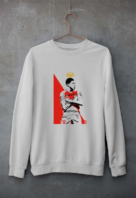 Kylian Mbappé Unisex Sweatshirt for Men/Women Hoodie with V-Neck Classic Versatile
