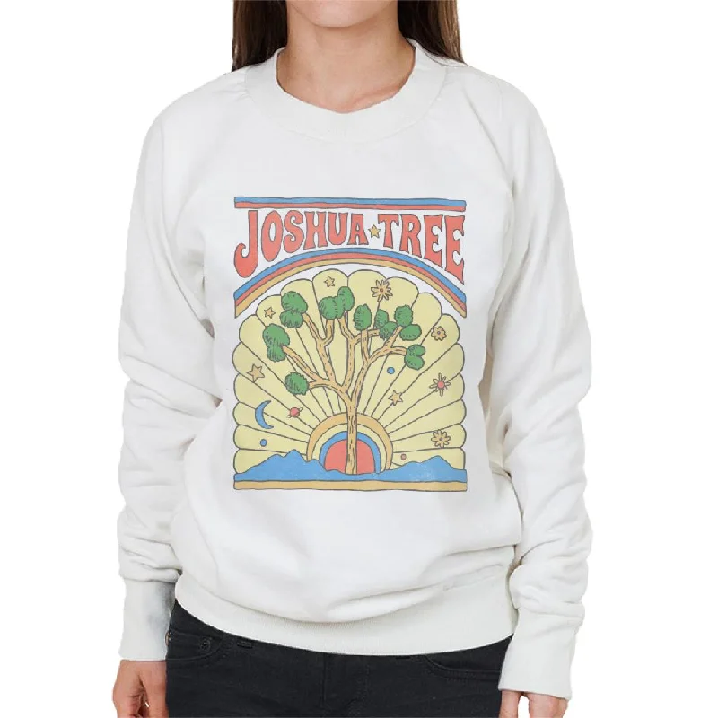 US National Parks Joshua Tree Women's Sweatshirt Hoodie with Double Zipper Versatile Adjustable