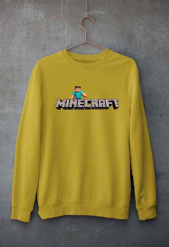 Minecraft Unisex Sweatshirt for Men/Women Hoodie with Mesh Breathable Sporty