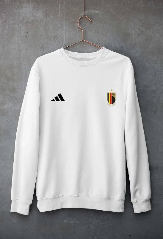 Belgium Football Unisex Sweatshirt for Men/Women Hoodie with Hood Adjustable Protection Belgium Football Unisex Sweatshirt for Men/Women Hoodie with Hood Adjustable Protection