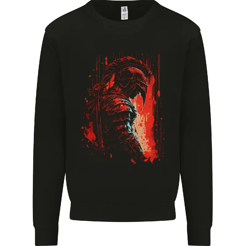 A Gladiator Spartan Bodybuilding MMA Mens Sweatshirt Jumper Hoodie with Frayed Bohemian Relaxed A Gladiator Spartan Bodybuilding MMA Mens Sweatshirt Jumper Hoodie with Frayed Bohemian Relaxed