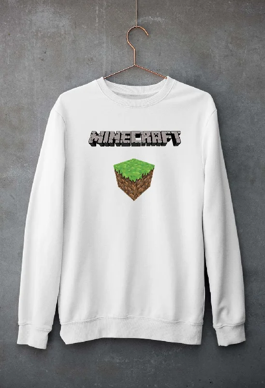 Minecraft Unisex Sweatshirt for Men/Women Hoodie with Logo Branding Identity