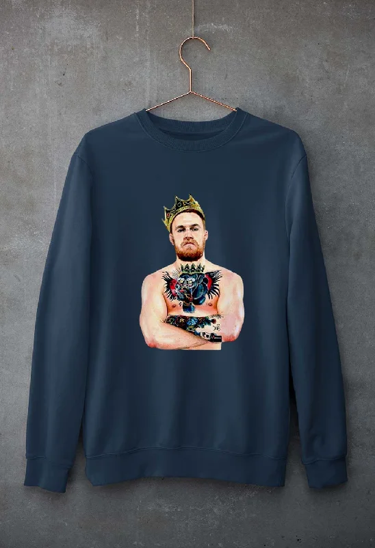 Conor McGregor UFC Unisex Sweatshirt for Men/Women Hoodie with Hem Frayed Vintage Worn