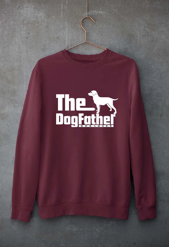 Dog Father Unisex Sweatshirt for Men/Women Hoodie with Hem Detail Decorative Unique