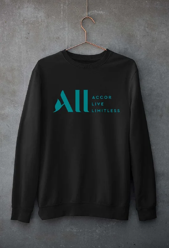 ACCOR LIVE LIMITLESS (ALL) Unisex Sweatshirt for Men/Women Hoodie with Drawcord Adjustable Secure